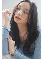 ルフュージュ バイ プロデュース 相模大野店(Refuge by Produce)&nbsp;暗髪/レイヤーカット/長めバング