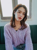 エーバイフー 江坂店(A BY WHO)&nbsp;A BY WHO江坂/レイヤースタイル/透明感カラー/センターパート