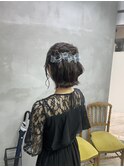 お呼ばれアレンジ×ボブ