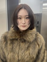 ミース(MIES)&nbsp;ミニボブ/ボブレイヤー/顔まわりカット/難波/担当者あまね