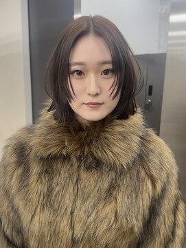 ミニボブ/ボブレイヤー/顔まわりカット/難波