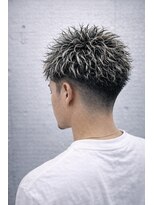 メンズ ラピス(Men's Lapis)&nbsp;ツイスパ×ホワイトメッシュ