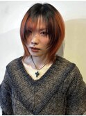 ハッシュウルフ　ミックカラー　ハッシュカット/長峯千紘