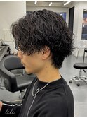 加古川/メンズパーマ/ニュアンスパーマ/メンズ/ハイトーン