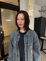 ナンバー 竪町(number+) 韓国冬ウルフカット◎くびれシルエット大人可愛い小顔ヘア
