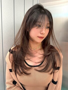 髪質改善サロン hearts. 熊本/縮毛矯正/レイヤーカット/ショートボブ【ハーツ】 韓国顔周り/バタフライカット/ワンホンレイヤー/熊本