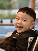 リム メンズヘア(LIM men's hair) 艶髪男の子どんぐりマッシュ【キッズカット/メンズ/倉敷市中島】
