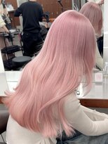 ニコトウキョウ 新宿(nico TOKYO) ホワイトピンクダブルカラーミルクティーパープルハイトーン韓国