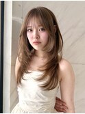 人気のレイヤーカットダブルカラーレイヤーボブ国分寺美容室