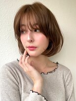 カバーヘア ブリス 志木南口駅前店(COVER HAIR bliss)&nbsp;レイヤーボブパーマ/大人可愛い/ニュアンスパーマ20代30代p志木