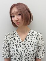ヒン(HIN)&nbsp;ピンクベージュボブ
