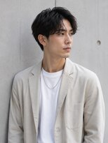フリック(FLICK) 韓国風毛流れツーブロックかきあげセンターパート