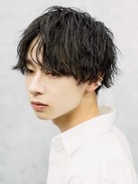 トラスト ザ バーバー 東京駅日本橋店(TRUST the Barber)&nbsp;ツイストスパイラルパーマ/センターパート