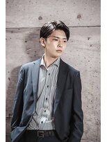 トラスト ザ バーバー 東京駅日本橋店(TRUST the Barber)&nbsp;アップバング/七三分け/ニュアンスパーマ