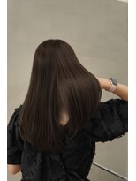 ネイヴィル 銀座(navile)&nbsp;酸性ストレート× ダークグレージュ