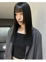 マイルス(MILES)&nbsp;ワイドバング × ストレートロング
