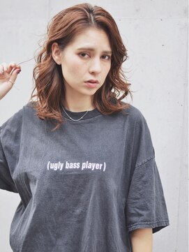 アイビー 吉祥寺(aivee) <aivee>ラフ&カジュアル！センターパートミディアム