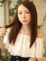 と和×美髪クリニック 巣鴨店 愛されストレートロング ～上品に可愛く～　と和・巣鴨店