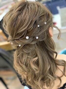 シム テンジン(hair & beaty SIM tenjin) お呼ばれヘアセット