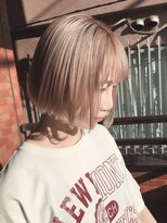 エイト 溝の口店(EIGHT) 【EIGHT溝の口】お客様スタイル_デザインカラー切りっぱなしボブ