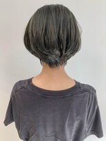 テトヘアー(teto hair)&nbsp;short(ショートボブ、オリーブグレー、マット)