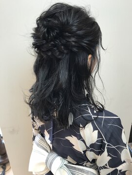 オブヘアー 宮前平店(Of HAIR) 愛され浴衣アレンジ