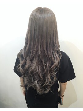 シェデルトーキョー(SHEDEL TOKYO) グレージュ × シールエクステ