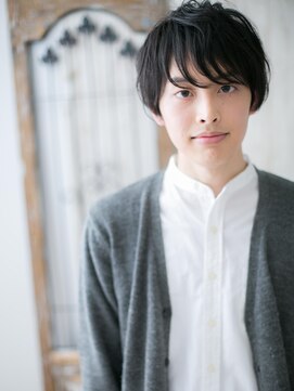 モッズヘア メン 南越谷南口店(mod's hair men) ビジカジ◎黒髪無造作ショートE