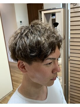 サンバス もりの里店(Sunbath) パーマアップバング!