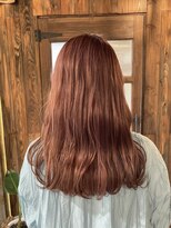 アティック ヘアーデザインアンドリラクゼーション(attic hair design&relaxation) ピンクブラウン