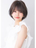 ルエ(rue)&nbsp;『rue京都』大人可愛いグレーベージュ☆ショートとボブのあいだ