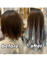 シャイニー ヘアー ダイス(SHINY HAIR DaiCe)&nbsp;ユニコーンエクステ