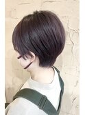 【マッシュショート×ピンクアッシュ】