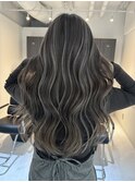 ハイライトショートヘアダブルカラーイルミナカラーオージュア
