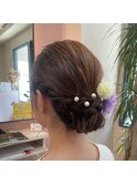 浴衣ヘアアレンジ
