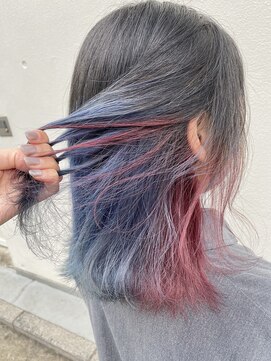 アマンヘアーイースト 吉祥寺東口店(Aman hair-e) インナーカラー2023A/W 【Amanhair-e吉祥寺】