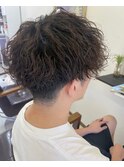 波ツイスパ　マッシュ