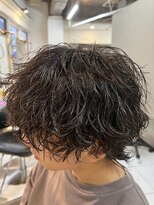 アイズ 海老名(AIZU) 波巻きツイストスパイラルパーマ ウルフパーマ メンズパーマ