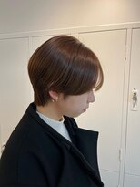 シダミノオ(sida MINOH)&nbsp;20代30代40代50代/フルバング/似合わせカット/レッドブラウン