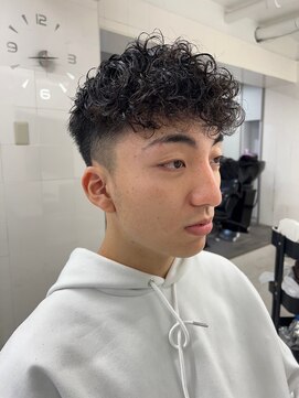 メンズヘアトーキョー 渋谷(MEN'S HAIR TOKYO) スパイラルパーマ/刈り上げ