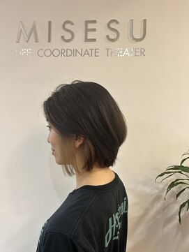 ミセス 天神店(MISESU) インナーカラー＆ショートボブ