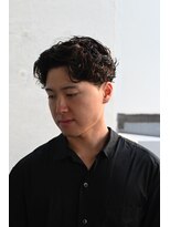 スレイ 西宮(SLAY)&nbsp;波巻きハイライトアップバングツーブロックマッシュ