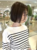 顔周りレイヤー×リラクシーボブ