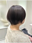 丸みショートボブ