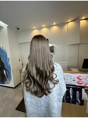 ワンレンボブ前下がりショート内巻きワンカール鎖骨ミディアム