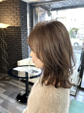ヘアーアンドカラー ルジャルダン 葛西店(le jardin) くびれやわらかセミロング