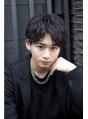 波巻きパーマニュアンスパーマミディアムパーマセンターパート