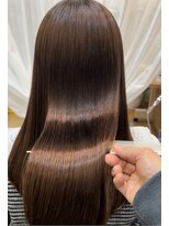 ヘアー カフェ コトノハ(hair cafe kotonoha) 【コトノハ】長崎髪質改善うるツヤ艶感ストレート　酸性縮毛矯正