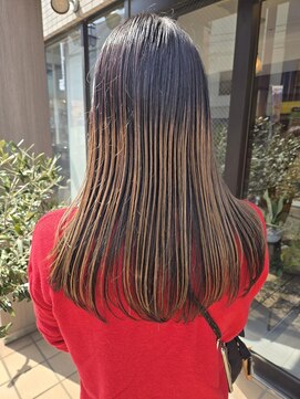 ヴィサージュメゾン(VISAGE maison) アンブレラカラー×ストレートロング