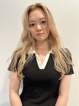 ディーン 栄店(DEAN) ミルクティー/ブロンド/ベージュ/ミルクティーベージュ